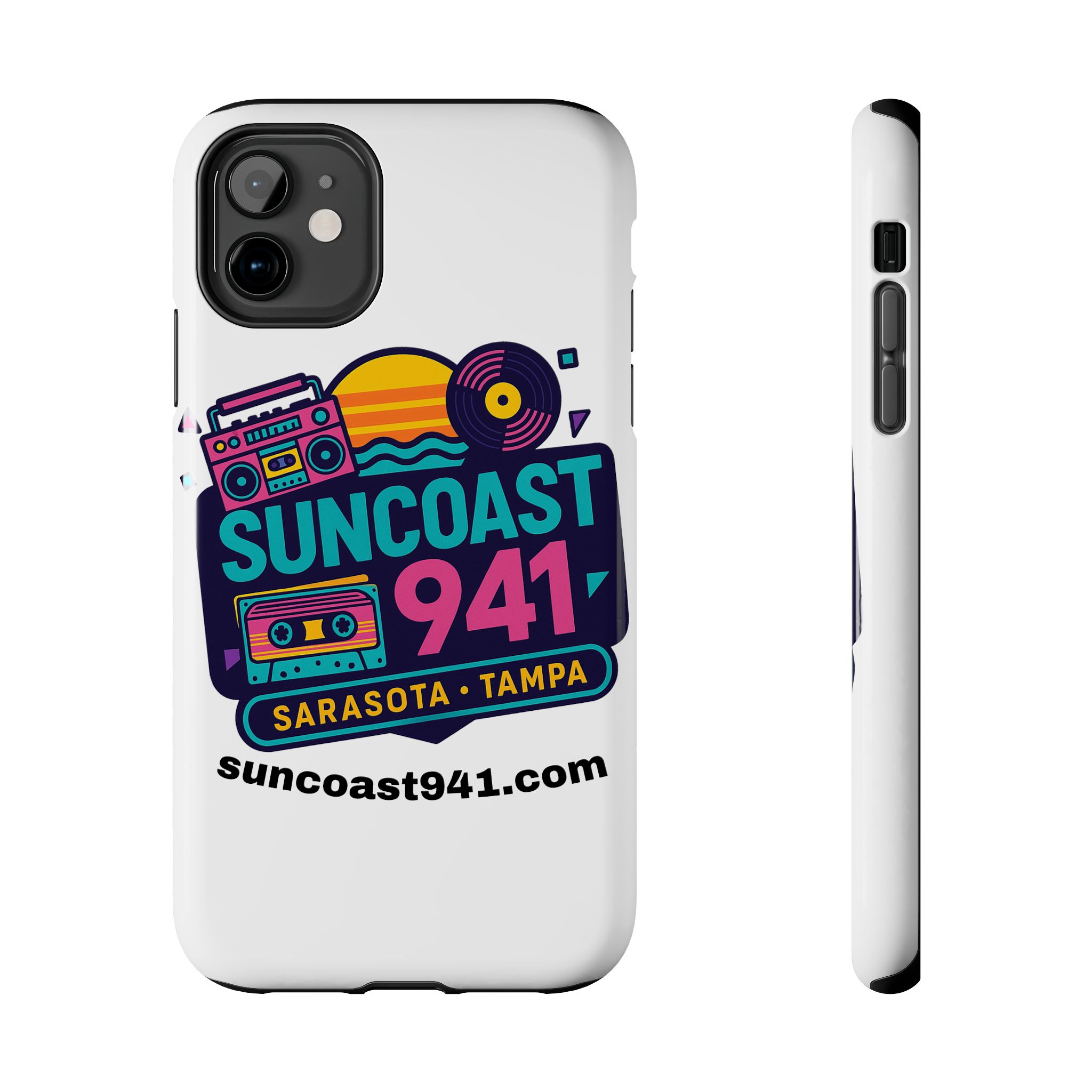 Vibrant Tough Phone Cases - Perfect for Music Lovers, Gifts for Friends, Trendy Accessories, Unique Phone Protection - Image 2