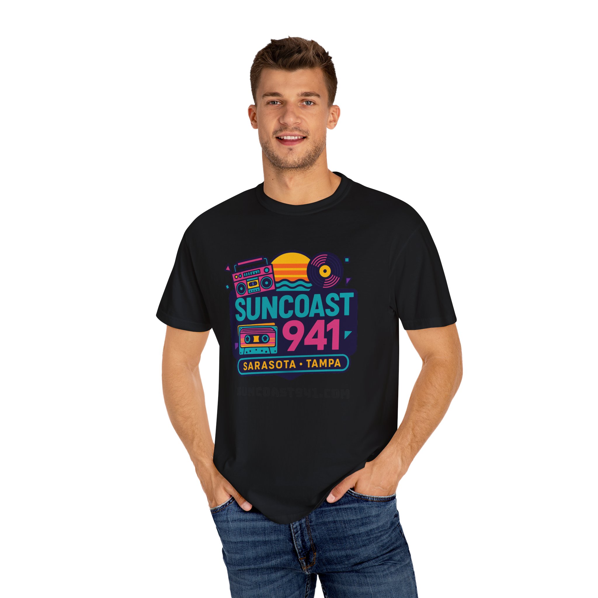 Unisex Garment-Dyed T-shirt - Image 32