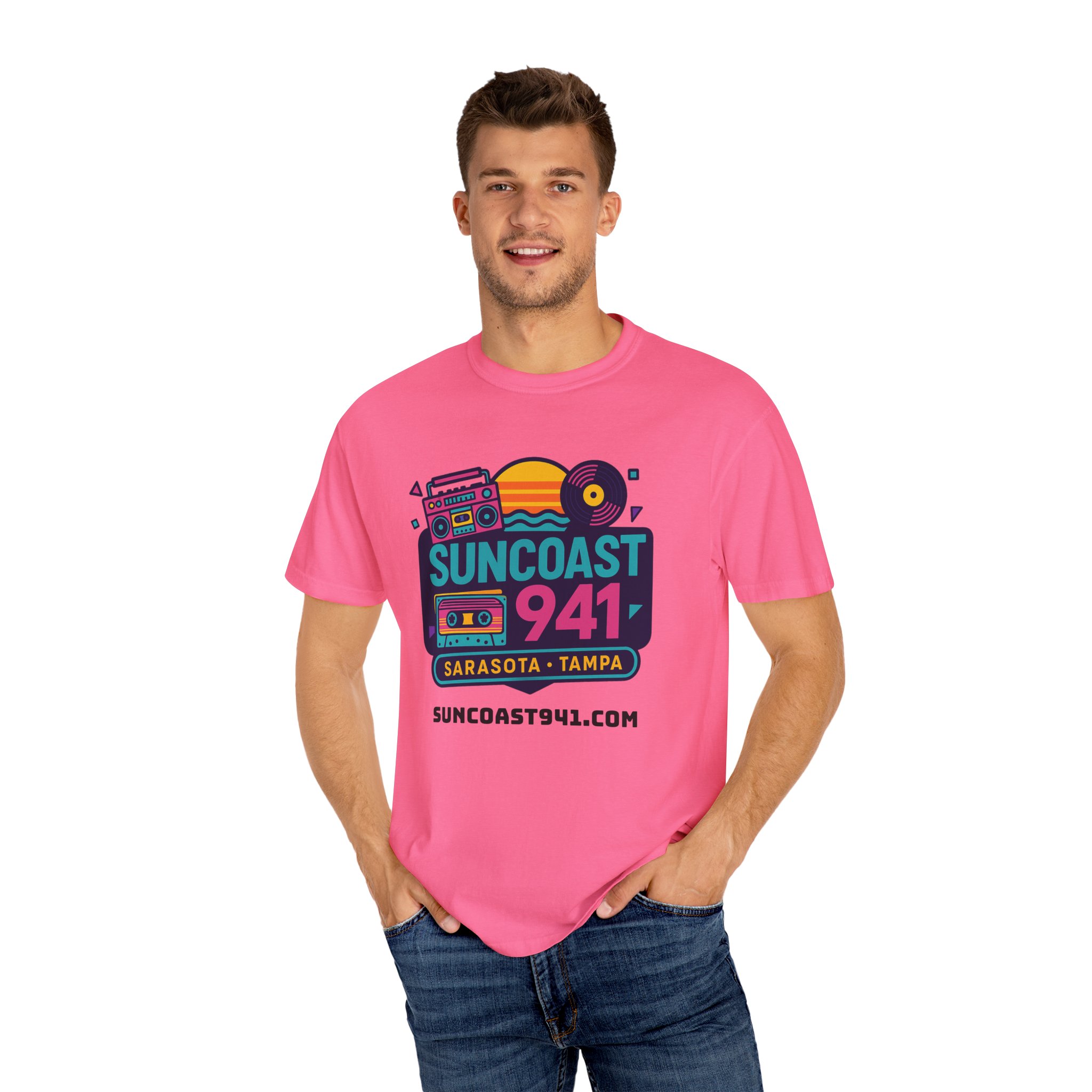 Unisex Garment-Dyed T-shirt - Image 36
