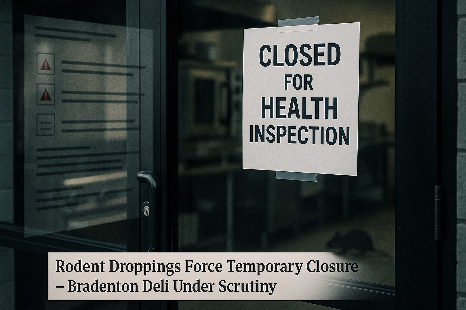 Bradenton Deli Temporarily Shut Over Rodent Droppings Bradenton Deli Temporarily Shut Over Rodent Droppings