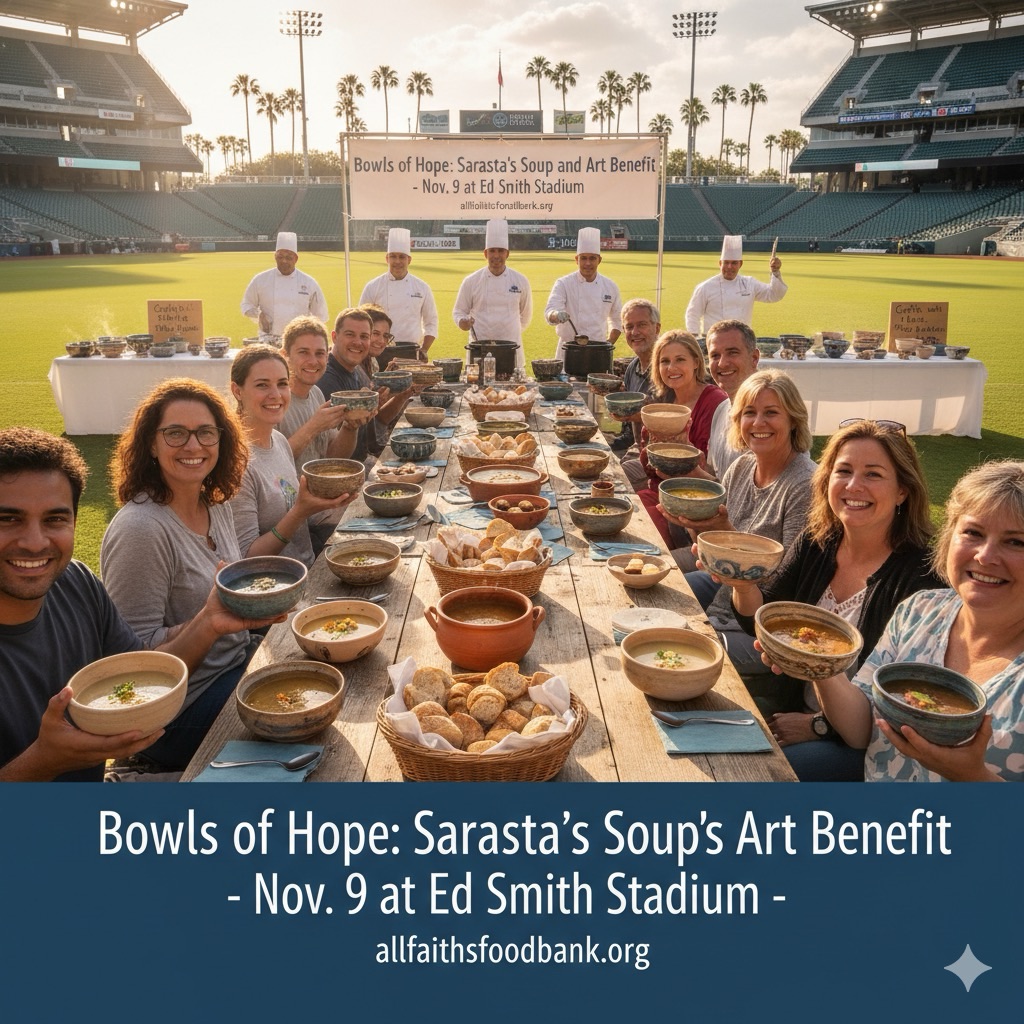 Bowls of Hope: Sarasota’s Soup and Art Benefit Bowls of Hope: Sarasota’s Soup and Art Benefit